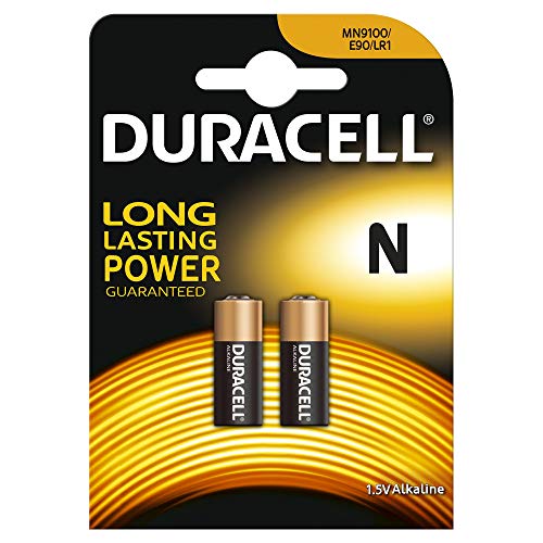 Duracell Coppertop Alkaline Medical Battery, N, 1.5V, 2 Pack