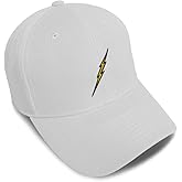 Baseball Caps for Men & Women Embroidered Lightning Bolt Embroidery Ladies & Men Baseball Hats Acrylic