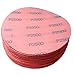 Red Label Abrasives 5 Inch 3000 Grit High Performance Hook and Loop Wet/Dry Auto Body Film Sanding Discs, 50 Pack