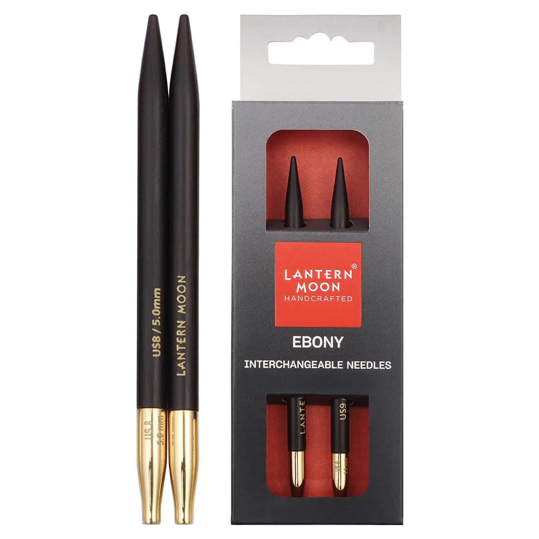 Lantern Moon - Lantern Moon (13cm, 5.00mm) Interchangeable Needle Tips - 1 Pair