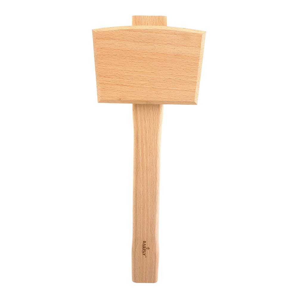 Barfly Ice Mallet, Wood, Beige, 9.1 x 9.1 x 17.5 cm M37047