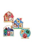 Melissa & Doug Jumbo Knob 4-Puzzle Bundle