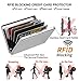 RFID Credit Card Holder for Women or Men, Slim RFID Blocking Credit Card Wallets, Stainless Steel Credit Card Protector for Holding Debit Cards and ID Cards (Silver)