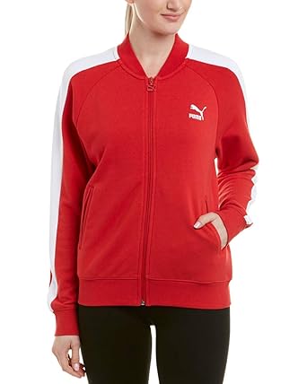 puma red jacket womens