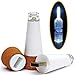 Makerstep 4 Pack of 12 Lumen LED Wine Bottle USB Rechargeable Cork Light, White. Great for Party, Decor, Christmas, Halloween, and Wedding