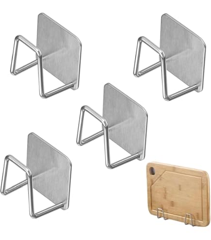 Organiseur Pour Planches à Découper En Acier Inoxydable - Support Mural Porte-Plateaux Et Couvercles De Casseroles