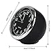 Acecharming Car Clock, High Accuracy Car Dashboard Clock Classic Table Mini Quartz Clock Car Onboard Small Round Luminated Clock (Size: 40 x 40 x 40 mm)