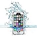 ImpactStrong Compatible with iPhone 6 Waterproof Case [Fingerprint ID Compatible] Slim Full Body Protection Cover - White