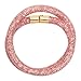 Swarovski Stardust Vintage Rose Double Bracelet 5089853