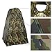F&D Shower Tent Waterproof Portable Set Up Toilet Changing Room Camping Beach Dresses Tent with Carry Bag (Multi)