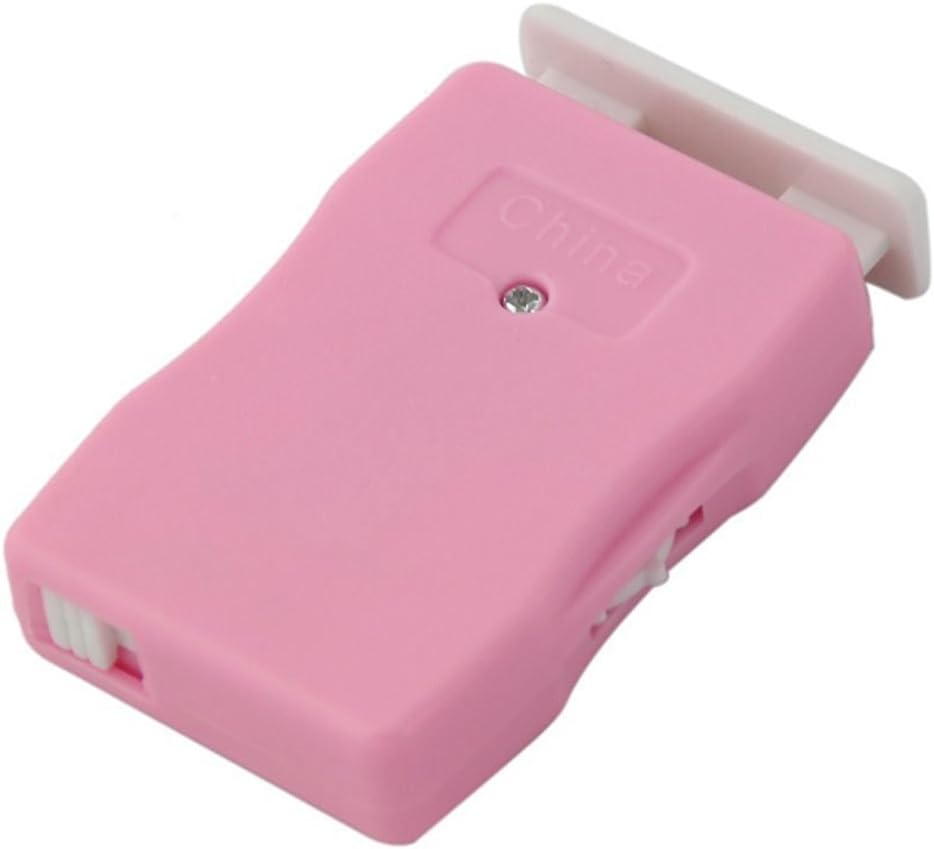 LUOEM Manual Knitting Stitch Row Crocheting Counter Knitting Tool for Home Travel Pink, Taille unique - Image 4