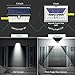 Litom 24 Led Solar Light, Super Bright Motion Sensor Outdoor Lights Wide Angle with 6 LEDs Wireless Waterproof Security Lights for Front Door, Patio, Deck, yd, Garden