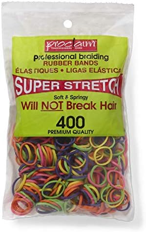 Proclaim Rubber Bands Assorted Brights 400 Count Assorted Brights