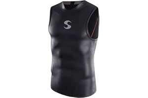 Triathlon Wetsuit - Synergy Men's EpicSpeed Neoprene Sleeveless Top for Open Water Swimming