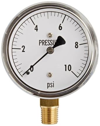 0 10 psi tire pressure gauge