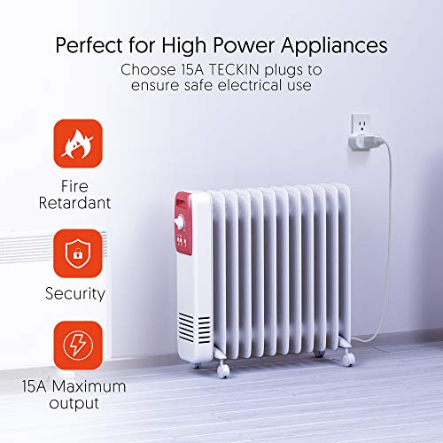 Smart Plugs That Work with Alexa, TECKIN 15A Alexa Smart Plugs with