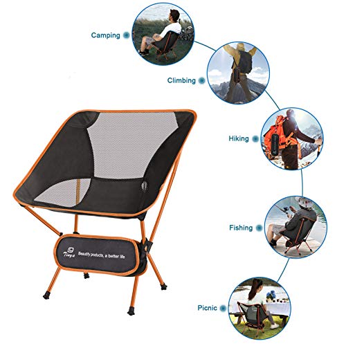 Tinya Ultralight Backpacking Camping Chair Adults Backpacker Heavy