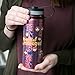 Harry Potter Mischief Managed Stainless Steel Water Bottle - A Fun and Featuring Chibi Character Design - Double Insulated, Wide Mouth Lid - 550ml