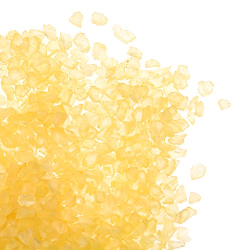JiaUfmi Crystal Gravels Glass Crushed Gravel for Aqurium Fish Tank Supplies, Craft Sand Stone for Fairy Gardens Landscape Bottom Decoration Accessories (Yellow)