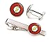 SharedImagination Flash Cufflinks, The Justice League Jewelry, Avengers Tie Clip Tack, Cuff Links Link, Groomsmen Gift Wedding Party Gifts