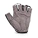 BOODUN B-001 Cycling Half Finger Gloves with Shock-Absorbing Foam Pad, Grey, Large