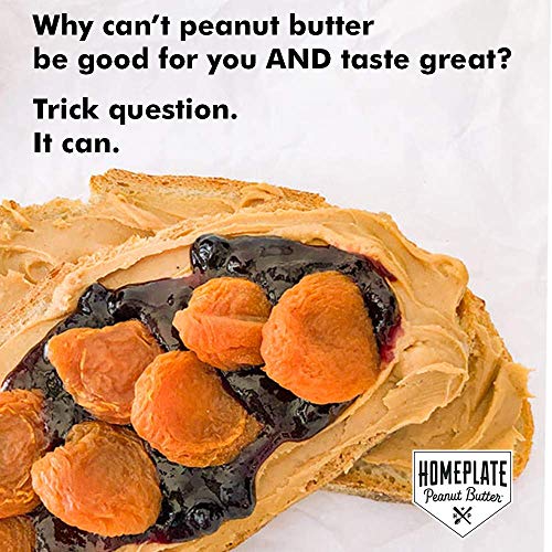 Peanut Butter, Honey Flavored Creamy, Healthy, Natural, Gluten Free, Non-GMO, 16oz jar, Pack of 6 by HomePlate Peanut… - Image 6