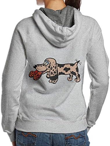 Dog With House Shoes Long Sleeve Simple Style Hoodie Sweatshirt Jumper Casual Hooded Pullover For Mens