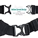 EOTW Fanny Pack for Men Women, Waist Bag with 4 Pockets for Running Hiking Travelling Walking, Lightweight Crossbody Chest Bag Easy Carry Any Phone