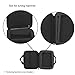 Muslady 17-Key Kalimba Case Thumb Piano Mbira Box Bag Water-resistant Shock-proof with Gloves Finger Stall Cleaning Cloth