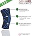 DANISH ENDURANCE Knee Support Sleeve Including Exercise Band (Small)