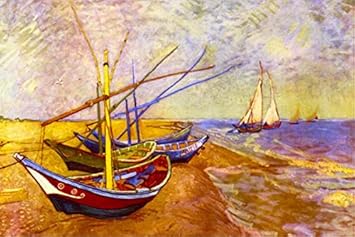 vincent van gogh boat painting