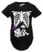 Crazy Dog T-Shirts Witch Maternity Shirt, Halloween for Pregnant Women, Black - M, Short Sleeve