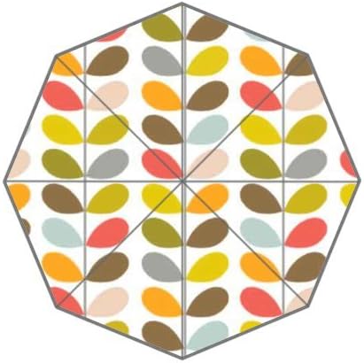 Sylva Orla Kiely Custom Foldable Wind Resistant Windproof Floding Travel Umbrella