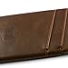 Dockem Card Case for iPhone 6S Plus - Vintage Synthetic Leather Wallet Case, Ultra Slim Professional Executive Snap On Cover with 2 Card Holder Slots, Brown