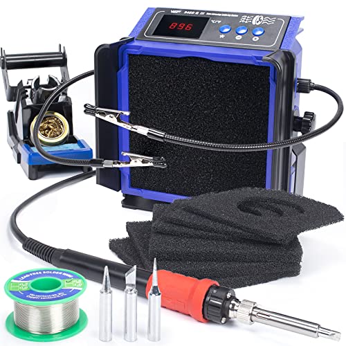 WEP 948DQIII Fume Extractor Double Filtering with 110W Soldering Iron