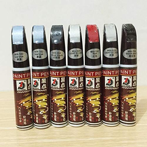 DEALPEAK 1PC Professional Car Scratch Repair Paint Pen Concealer Pen Auto Car Coat Paint Pen Auto Car Mending Tool with 9 Colors Available (Color : Black) - Thumbnail 5