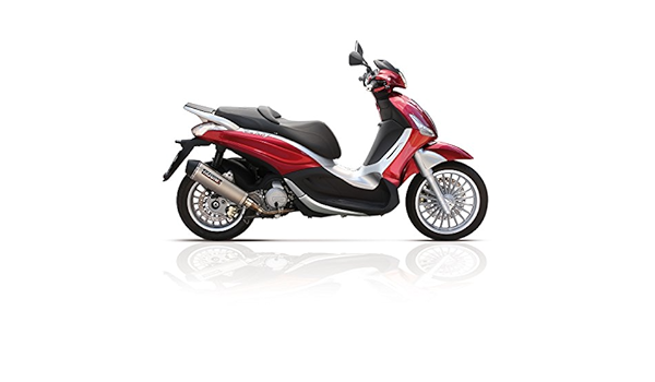 Tubo de escape Yasuni Maxiscooter 4T Titan Look Piaggio ...