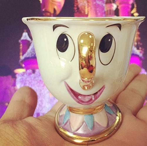| Teaware Sets | Cartoon Beauty And The Beast Teapot Mug Mrs Potts Chip Tea Pot Cup 2PCS One Set for Friend Gift | by AQANATURE