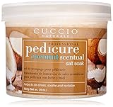 Cuccio Coconut Scentual Salt Soak, 29 Ounce