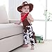 LXKIKMM Baby Toddler Boy Cowboy Outfit Rodeo Birthday Costume Woody 12-18 Months