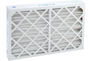 PRO SOURCE Pro- Source 16 x 25 x 4 MERV 10 55% Efficiency Wire-Backed Pleated Air Filter HVAC AC Furnance Replacement