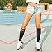 Compression Socks for Men and Women (Grey, S/M)