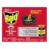 Raid Double Control Small Roach Baits, 12 ct