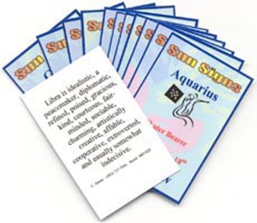 Sun Sign Zodiac Cards