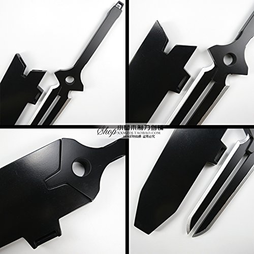 Darker than BLACK hei wood sword weapon cos Cosplay Prop - Image 4