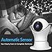 Wireless IP Camera 1080P, SHome Wifi Home Security Surveillance IP Camera Remote View for Elder/Pet/Office/Baby Monitor, Nanny Cam with PTZ Two Way Audio Motion Detection Night Vision
