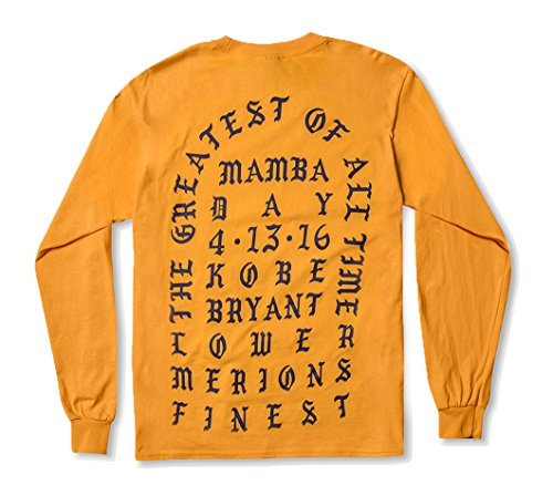 I Feel Like Pablo Gold Long Sleeve Shirt Life Of Pablo (Medium)