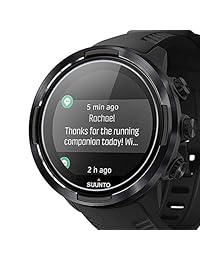 CENTAURUS Suunto Traverse Alpha Protector de pantalla de cristal (3 paquetes) antiarañazos, ultra delgado, a prueba de golpes, HD transparente, dureza 9H, cristal templado, protector de pantalla Suunto Traverse Alpha (1.535 in)