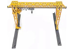 Diorama 1/160 N Scale Miniature Crane Train Architectural Scene Display Model Railway