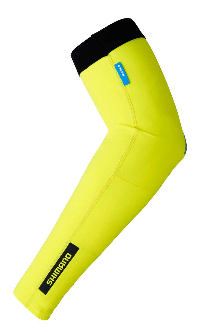 Shimano Sleeves SH M Ama T-S, Men, Yellow, S